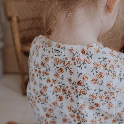 Combinaison sans pieds 12mois Californian poppy — Bonjour Little , Lyon