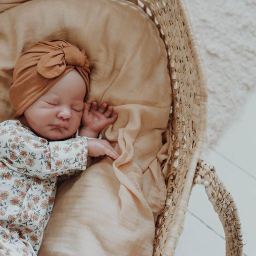 Combinaison avec pieds 3mois Californian poppy — Bonjour Little , Lyon