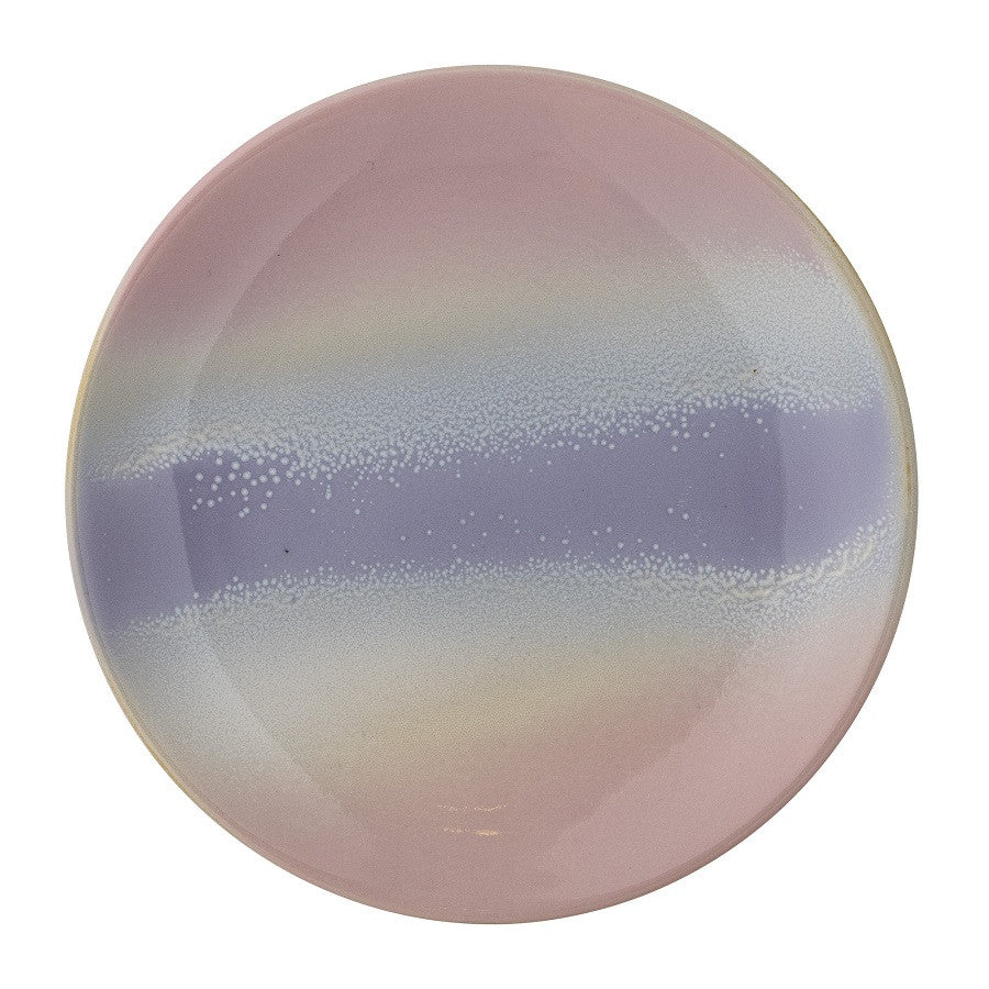 Assiette rose rainbow - 15cm