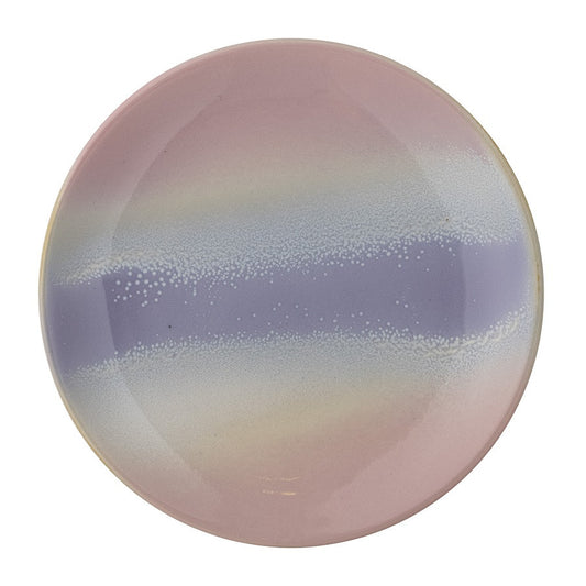 Assiette rose rainbow - 15cm