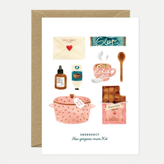 Carte new mum kit