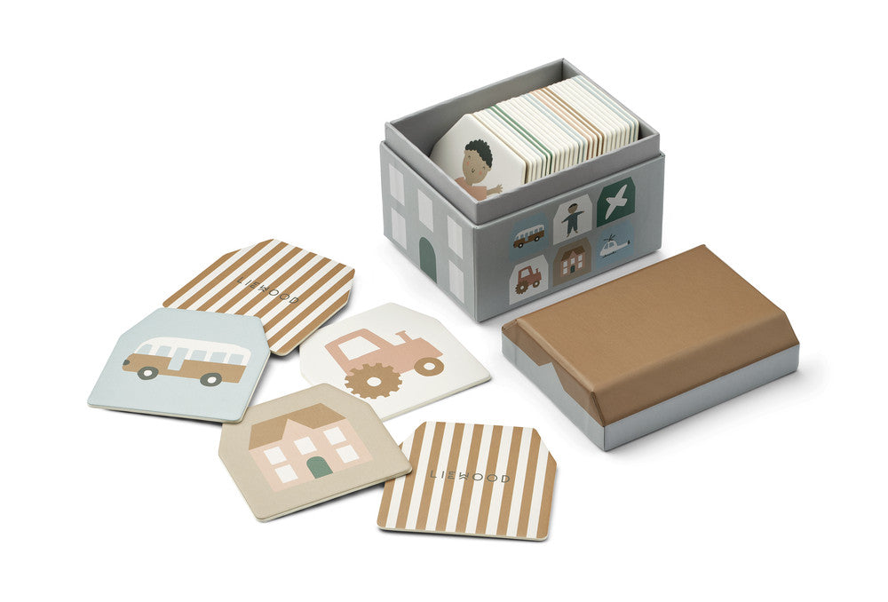 Memo game Wallis Vehicles — Liewood , Lyon