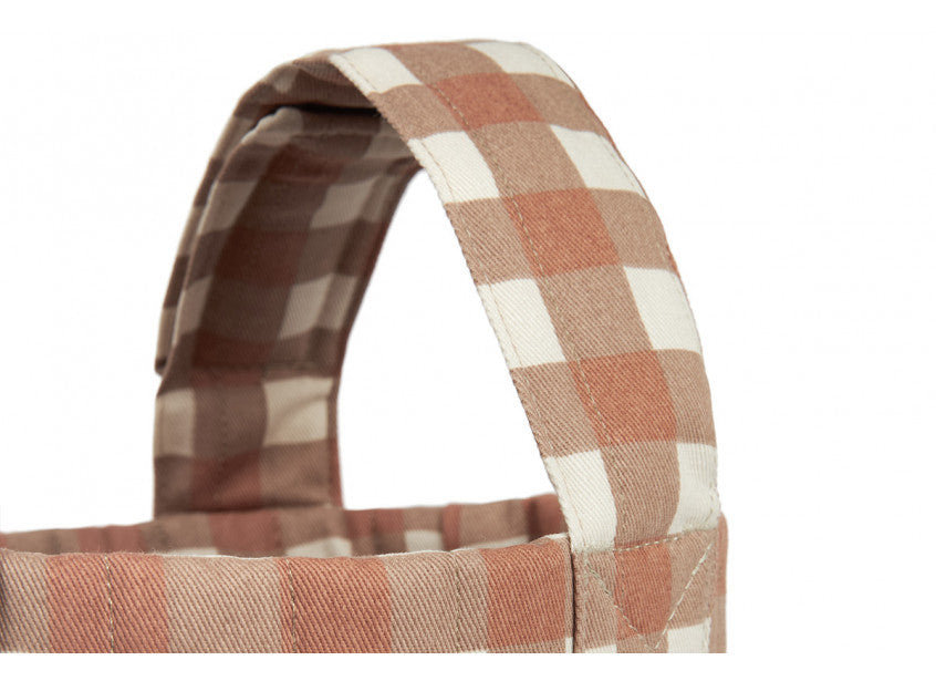 Organisateur de poussette Hyde park - Terracotta checks