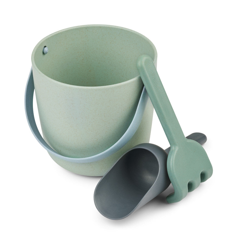 Set de plage Donny - dusty mint multi mix