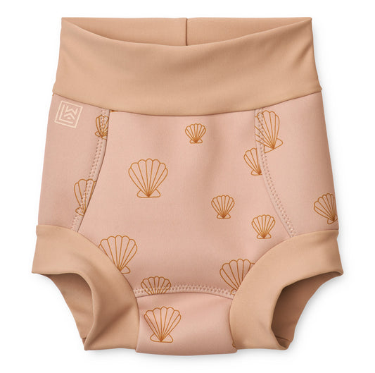 Couche-culotte de bain 6mois - sea shell tuscany rose