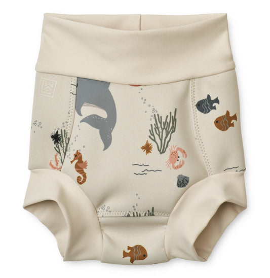 Couche-culotte de bain 3mois - sea creature