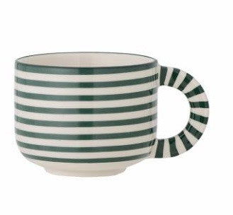 Tasse Carim - Rayures vertes