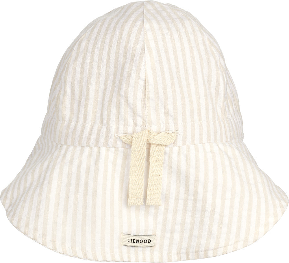 Chapeau Sunneva stripes Crisp white - 0/3mois — Liewood , Lyon