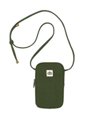 Pochette pour téléphone Bill - olive