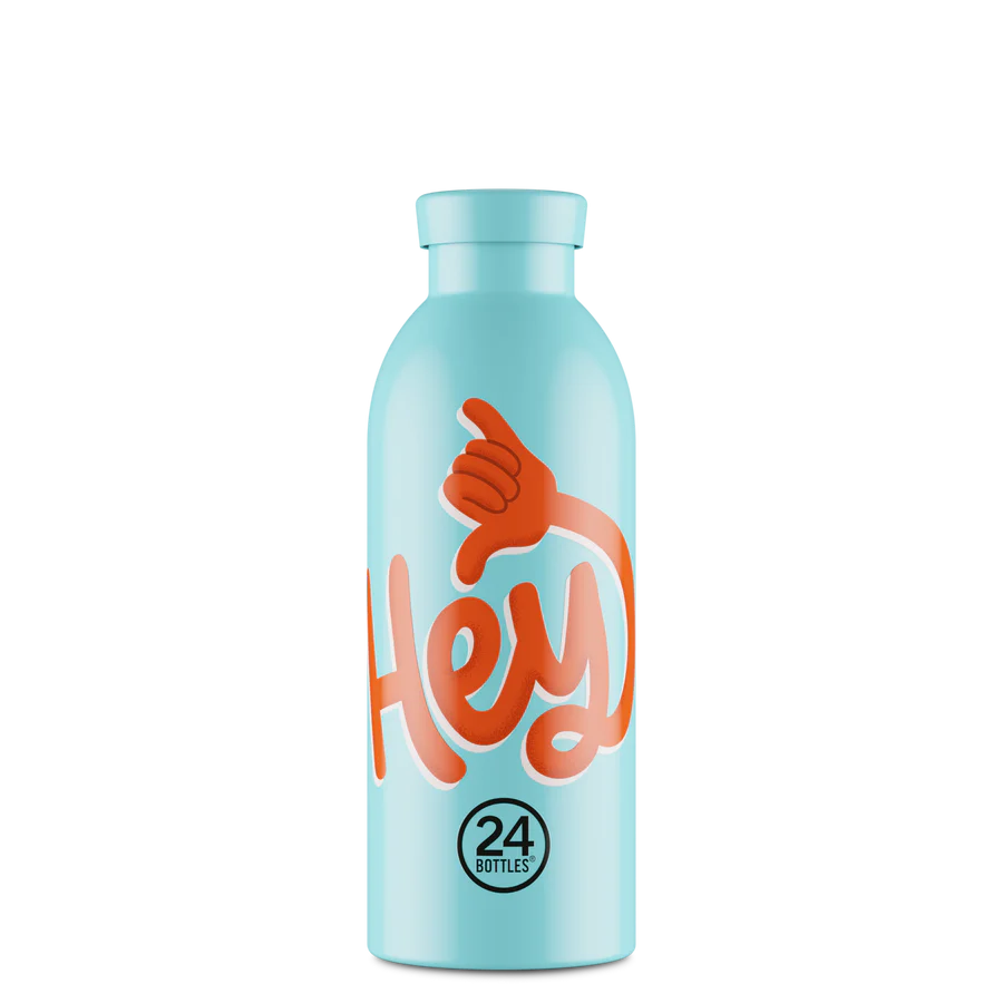 Gourde isotherme 500mL - Hey blue