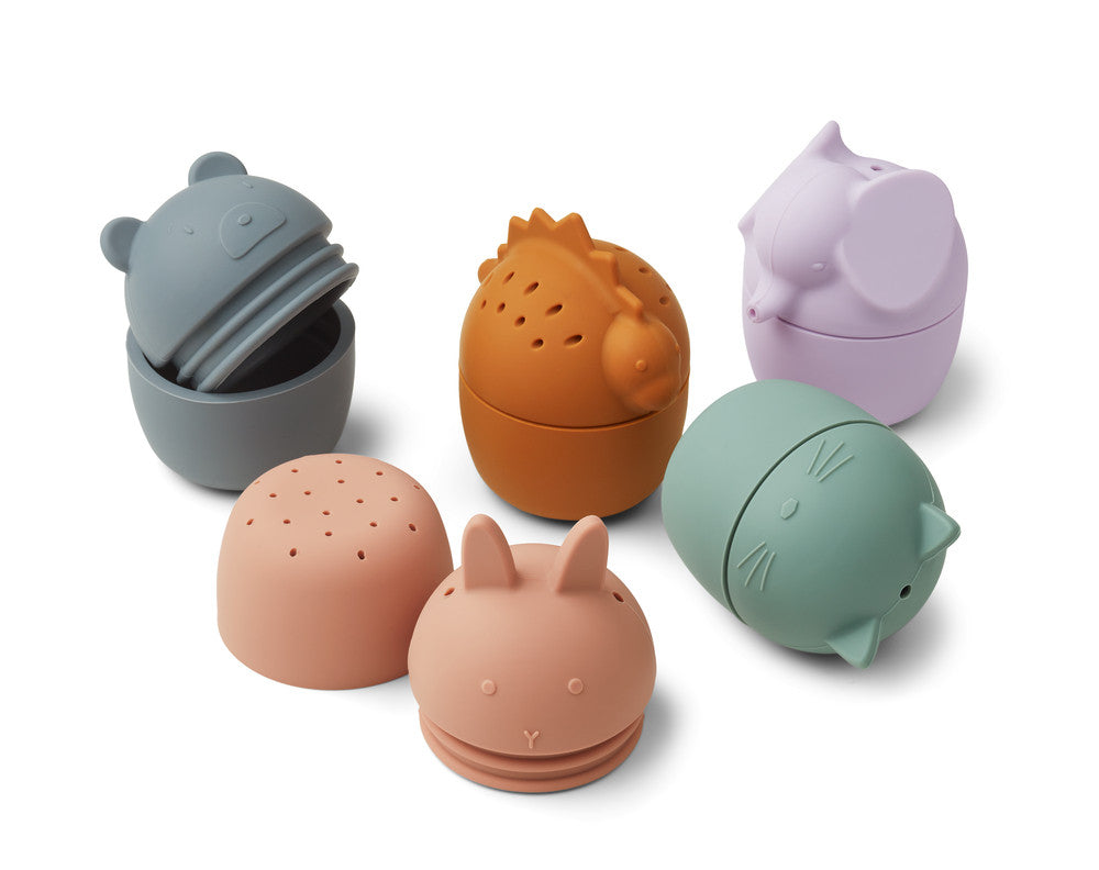 Set de 5 jouets de bain Gaby - Multi mix