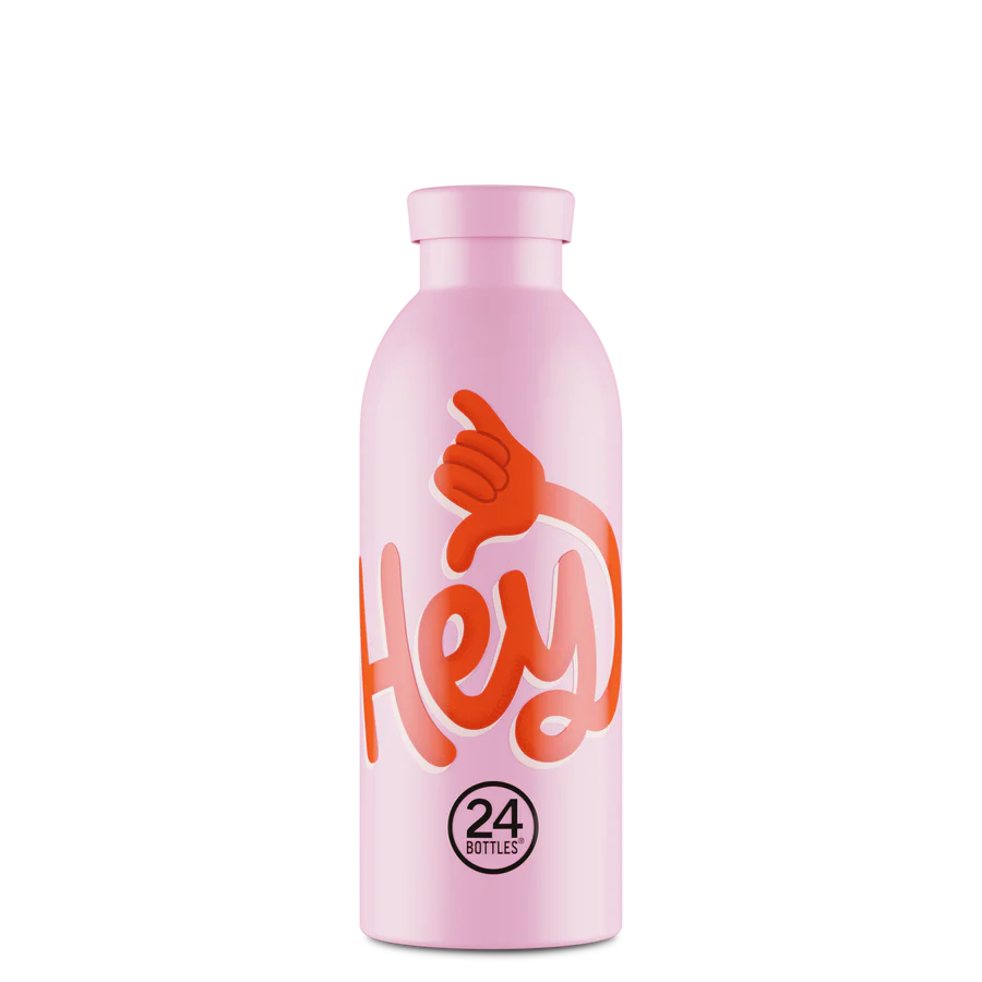Gourde isotherme 500mL - Hey pink