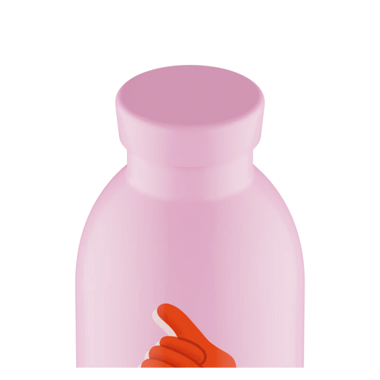 Gourde isotherme 500mL - Hey pink