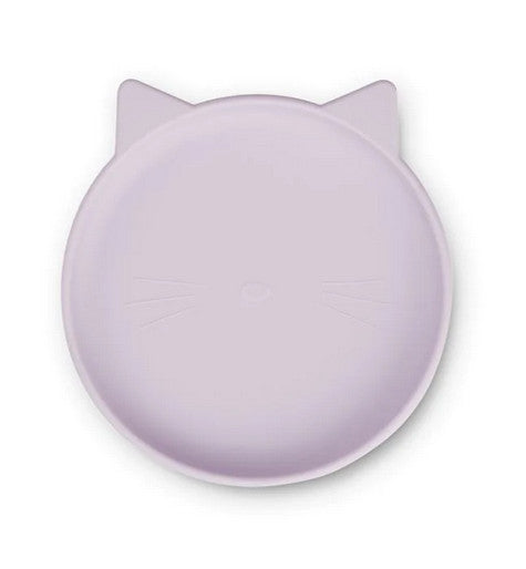 Assiette Olivia - Cat lavender