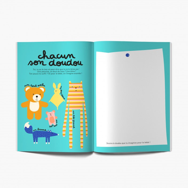 Cahier Bientôt grand frère ! Bientôt grande soeur !