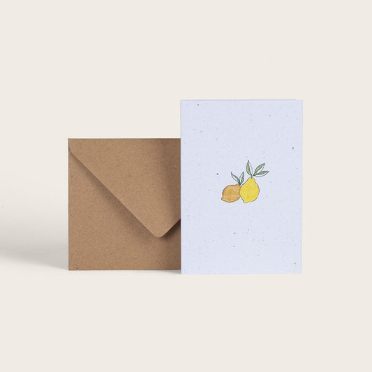 Carte double à planter Citronnade — Season Paper , Lyon