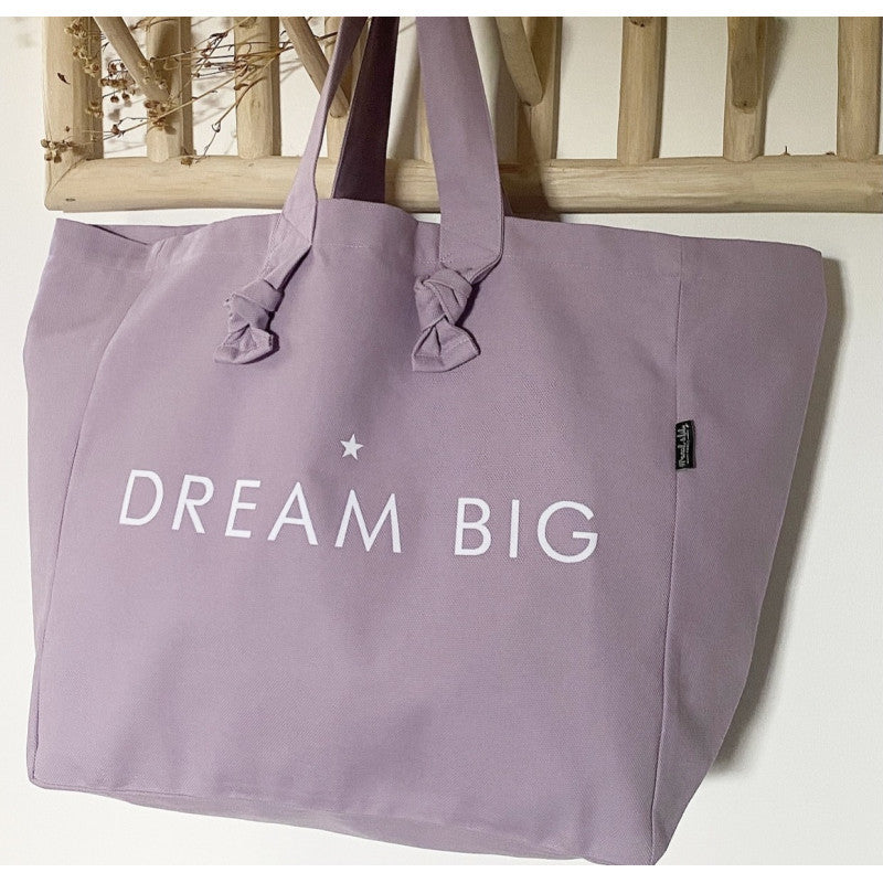 Cabas Lily lilas Dream big""
