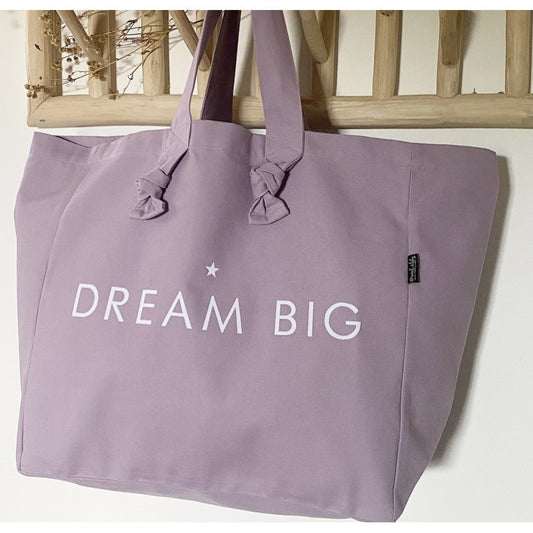 Cabas Lily lilas Dream big""