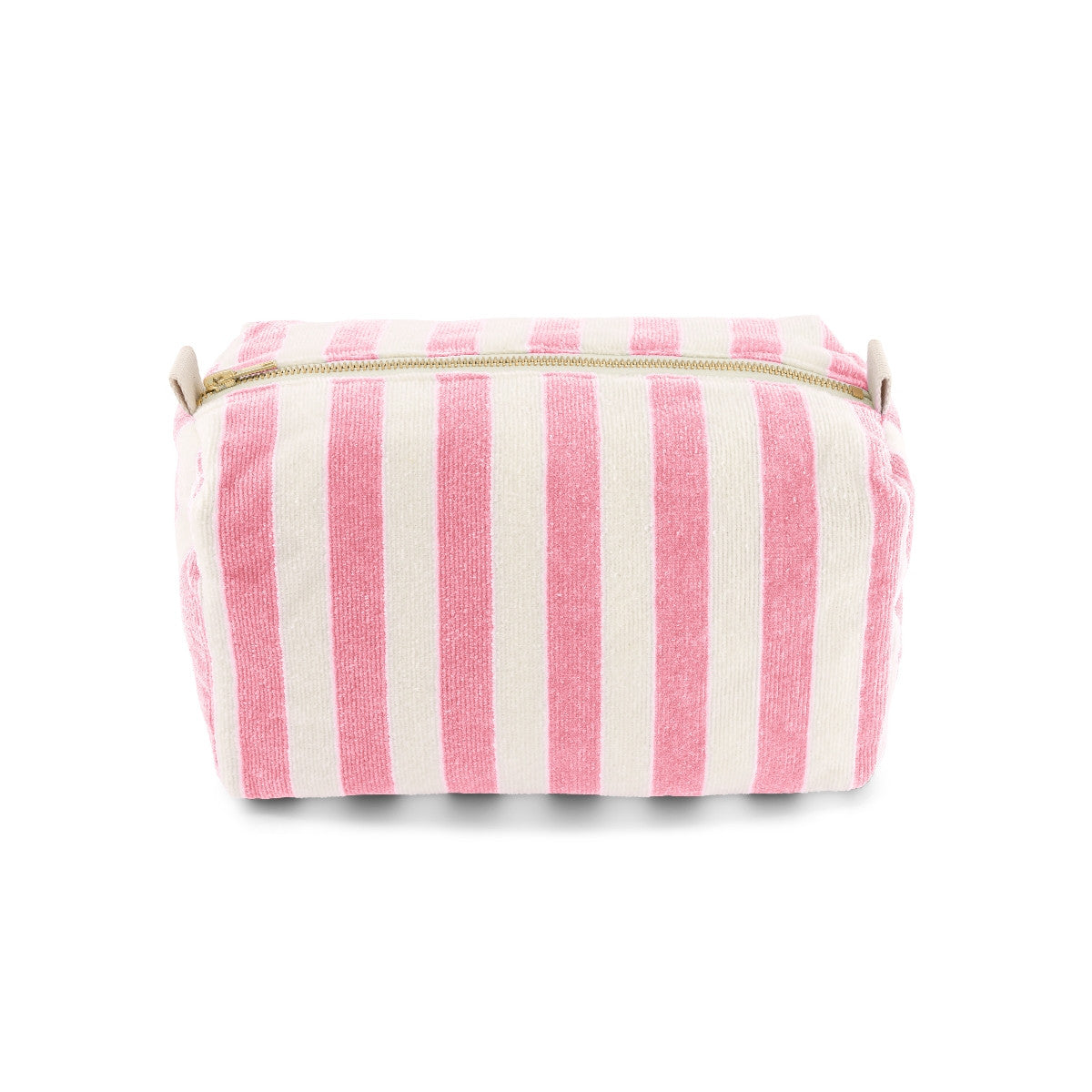 Trousse de toilette éponge rayée Vic - strawberry