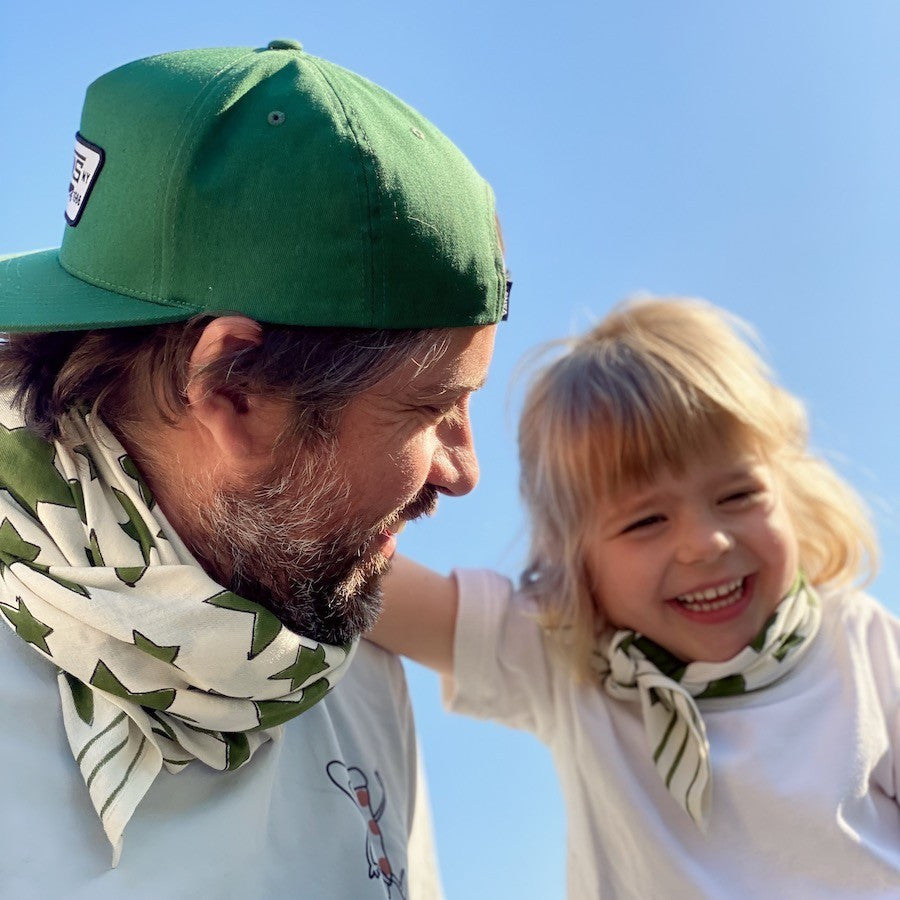 Big foulard Latika Happy - cactus Papa