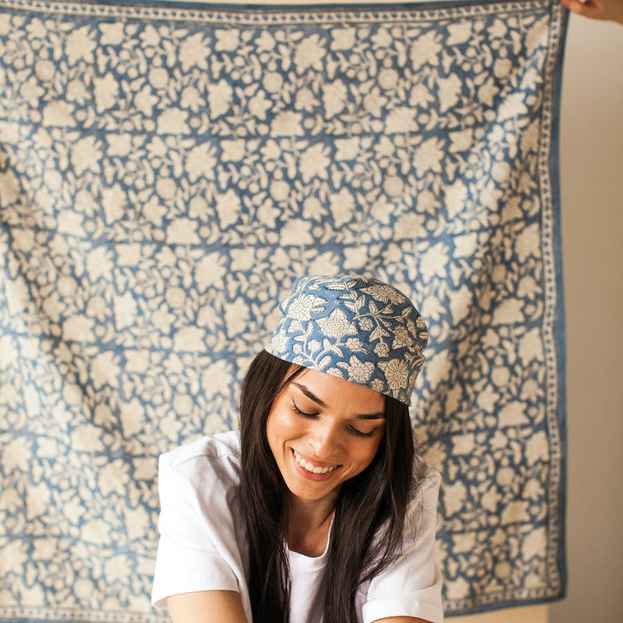 Small foulard Coeurs - Horizon — Apaches collections , Lyon