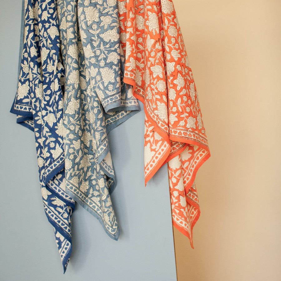 Big foulard Coeurs - Horizon — Apaches collections , Lyon