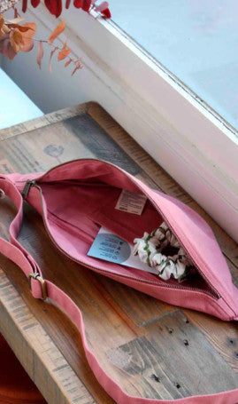 Sac banane Sasha - rose blush