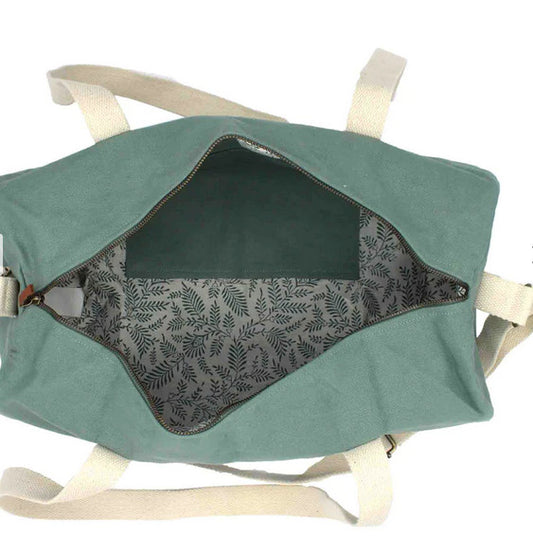 Sac polochon Simon - sauge