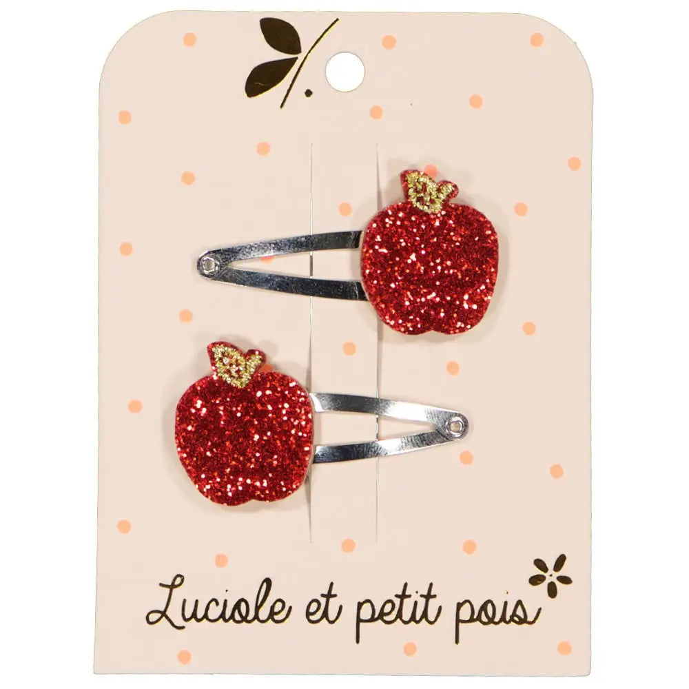 Barrettes Pomme
