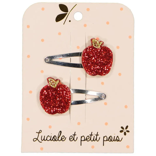 Barrettes Pomme