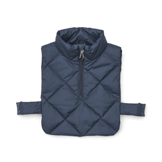Col matelassé - Navy 1/2 ans