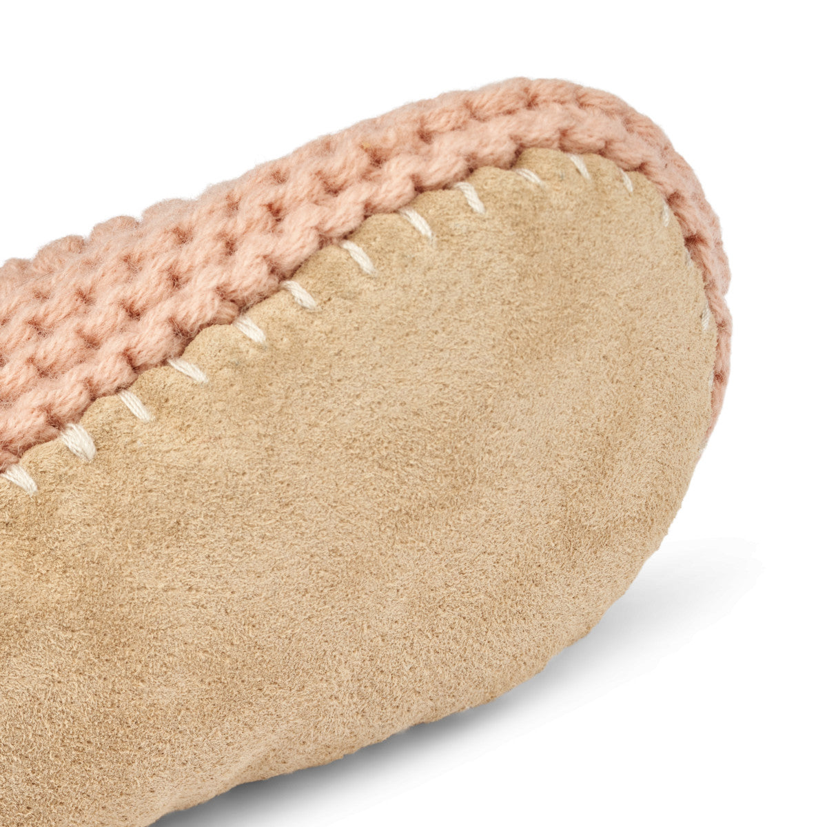 Chaussons tricotés Vigge tuscany rose - 6/9 mois