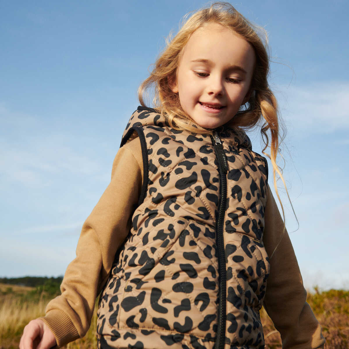 Veste Diana réversible leo oat/panther - 2 ans