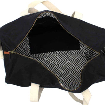 Sac polochon Simon - noir