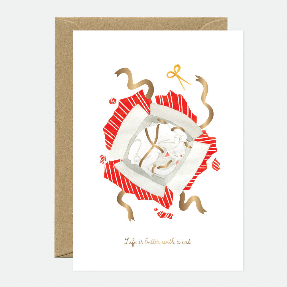Carte Better with a cat