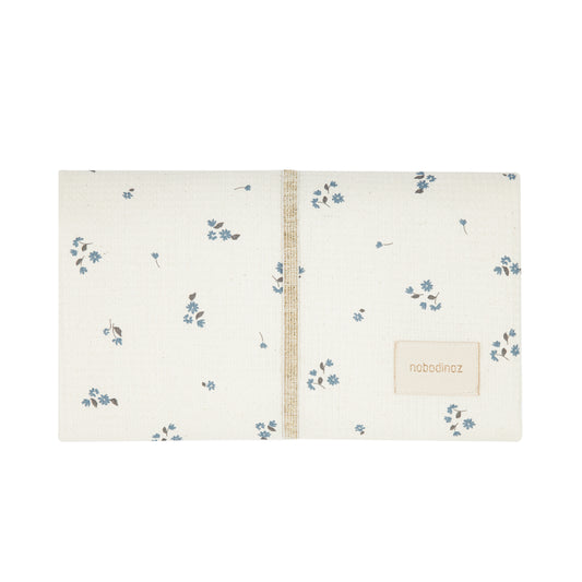 Matelas à langer de voyage - Lily blue