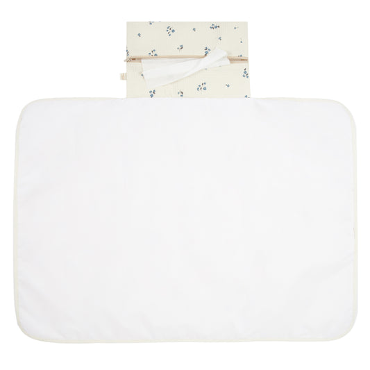 Matelas à langer de voyage - Lily blue — Nobodinoz , Lyon