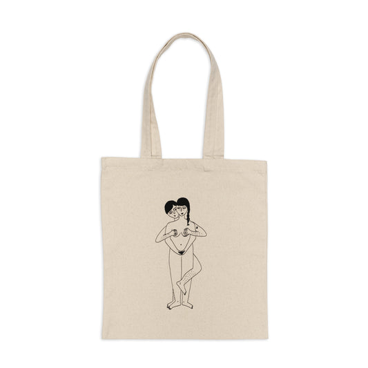 Tote-bag Faces everywhere