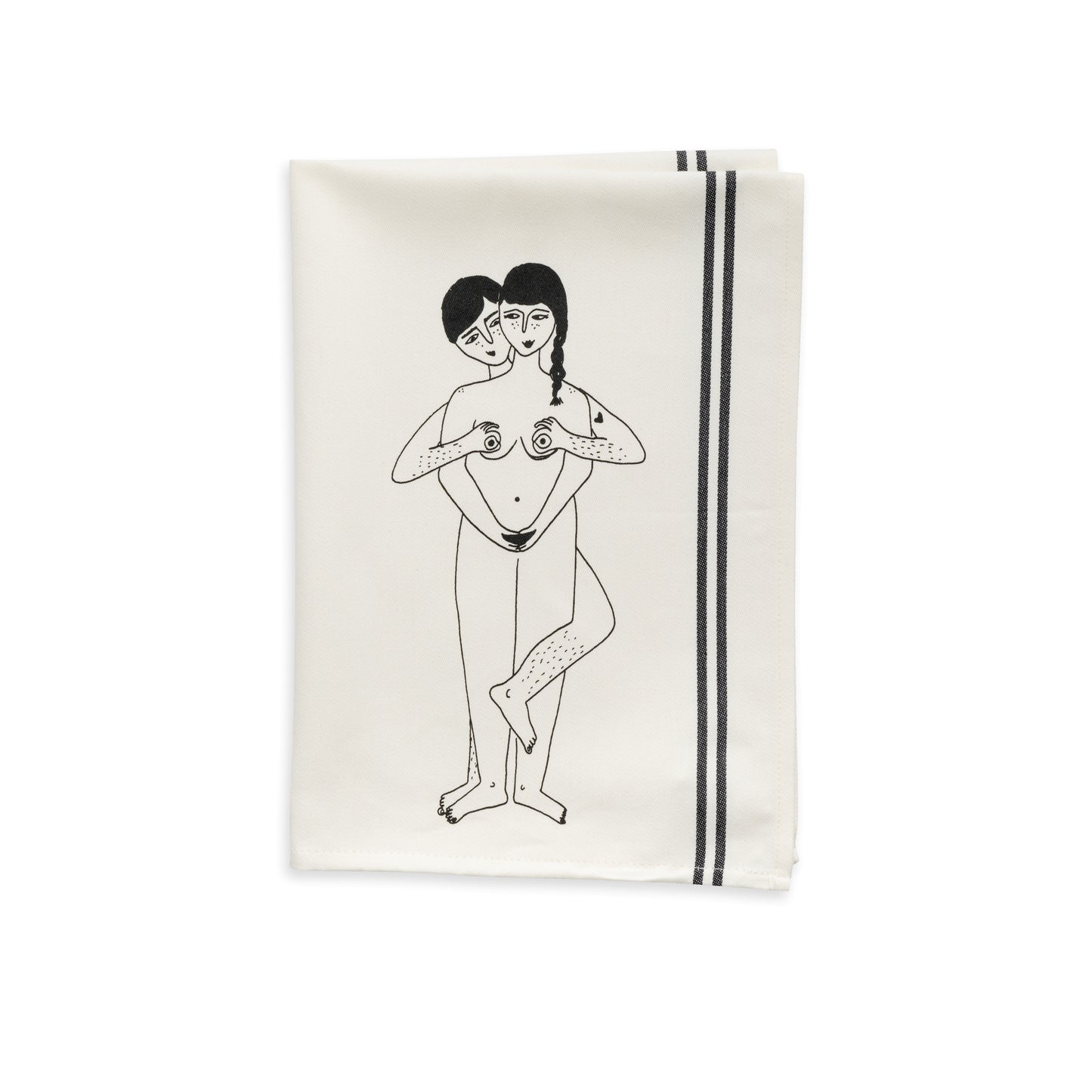 Torchon Faces everywhere ligné — Helen b , Lyon