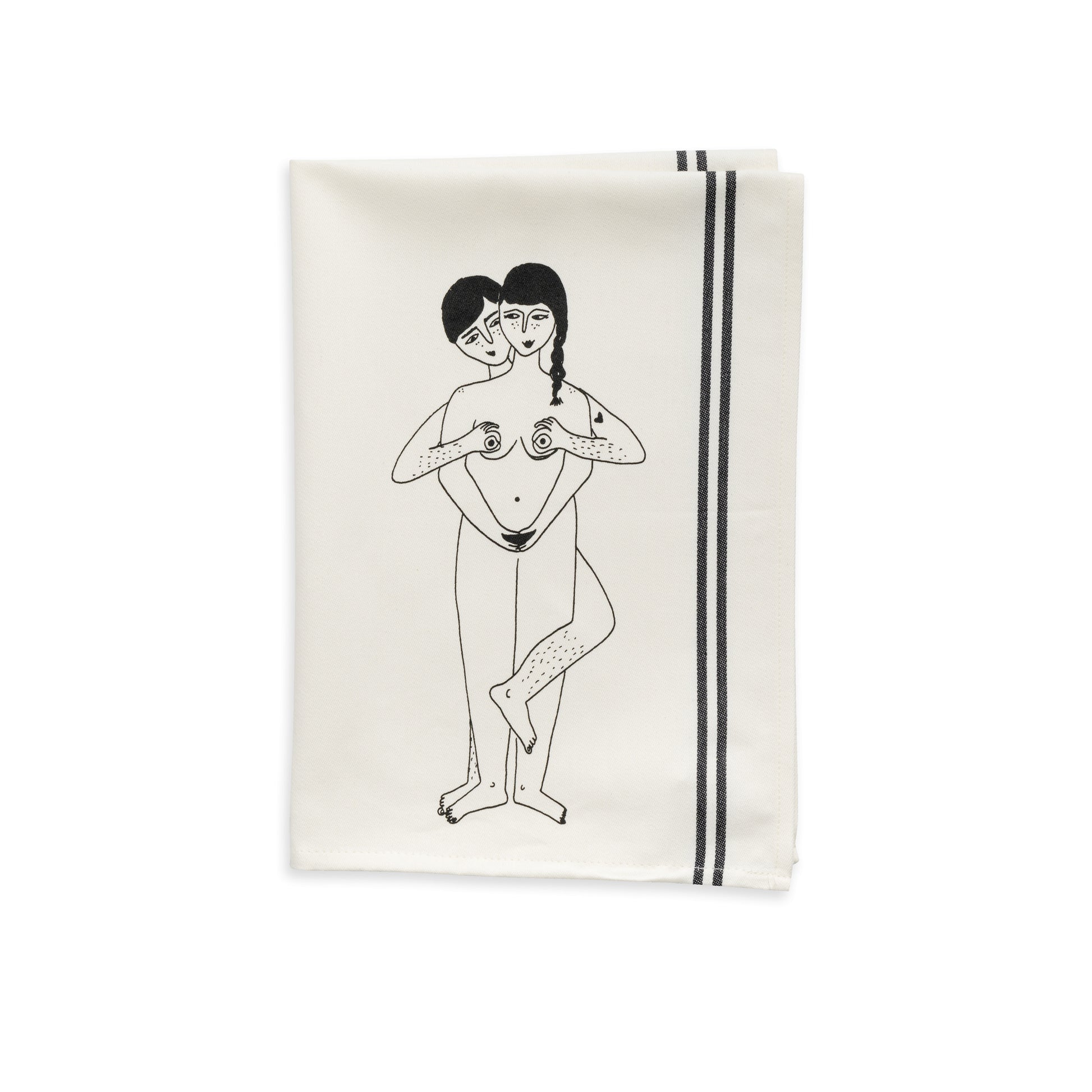 Torchon Faces everywhere ligné — Helen b , Lyon