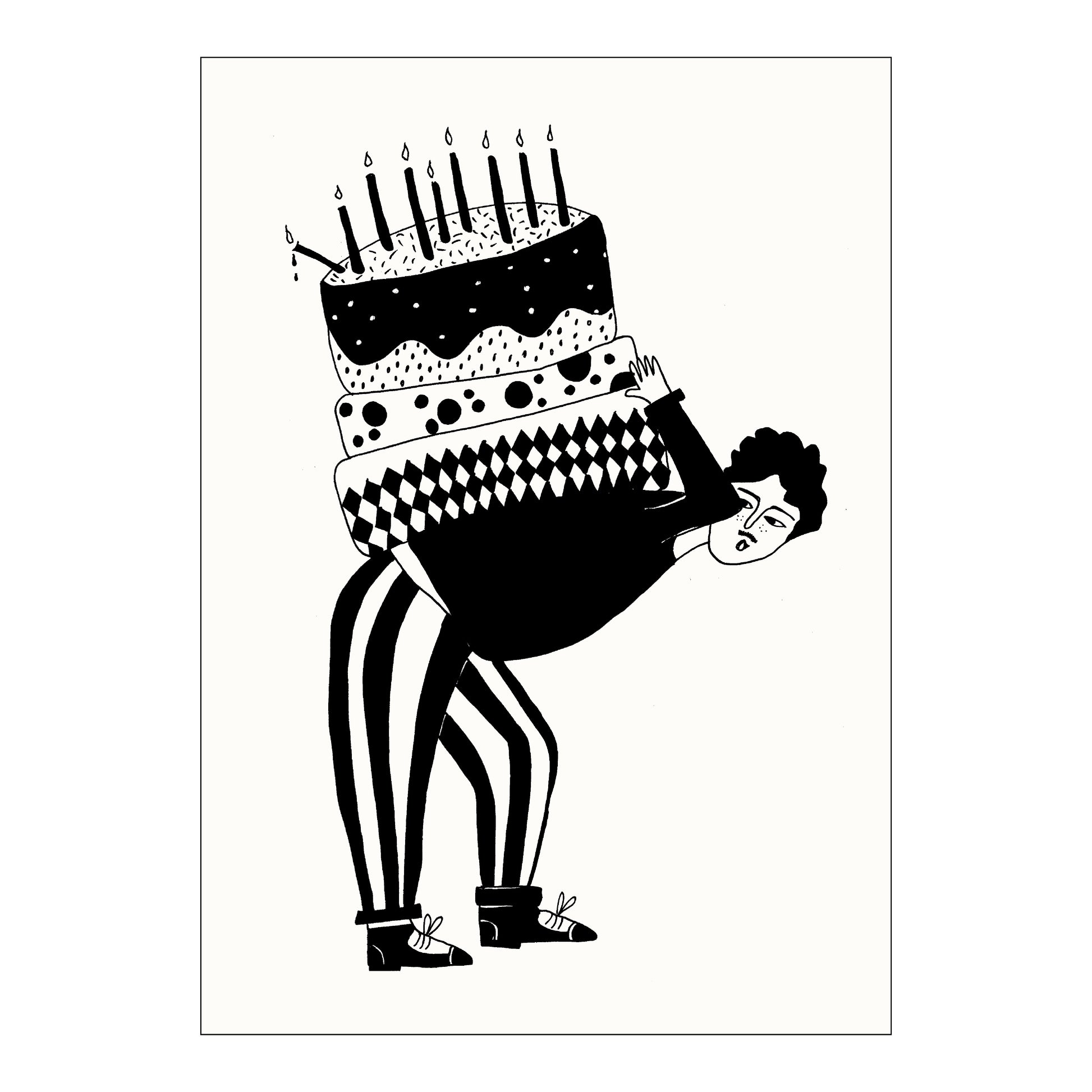 Carte Birthday cake