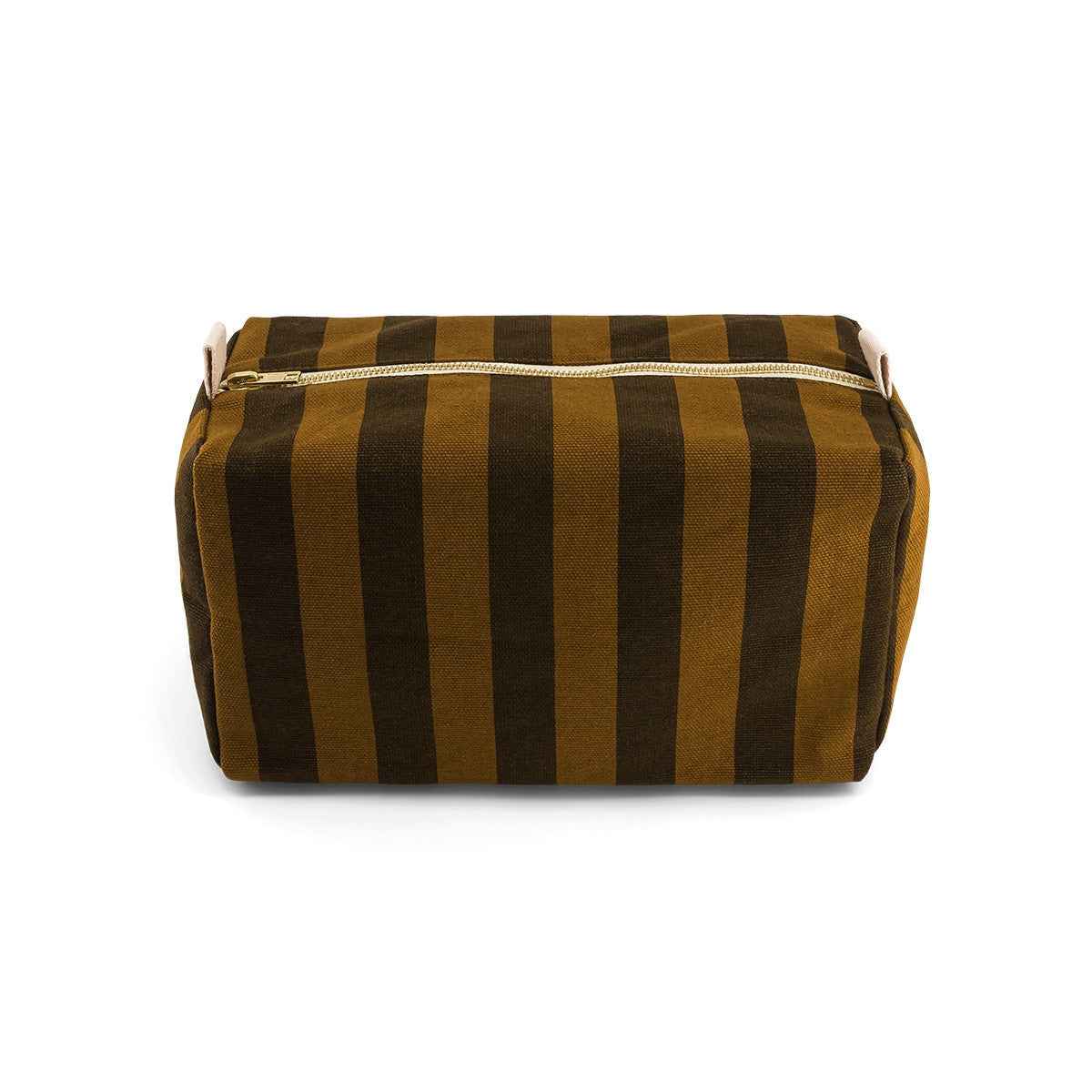 Trousse de toilette rayée - cumin — Rose in April , Lyon