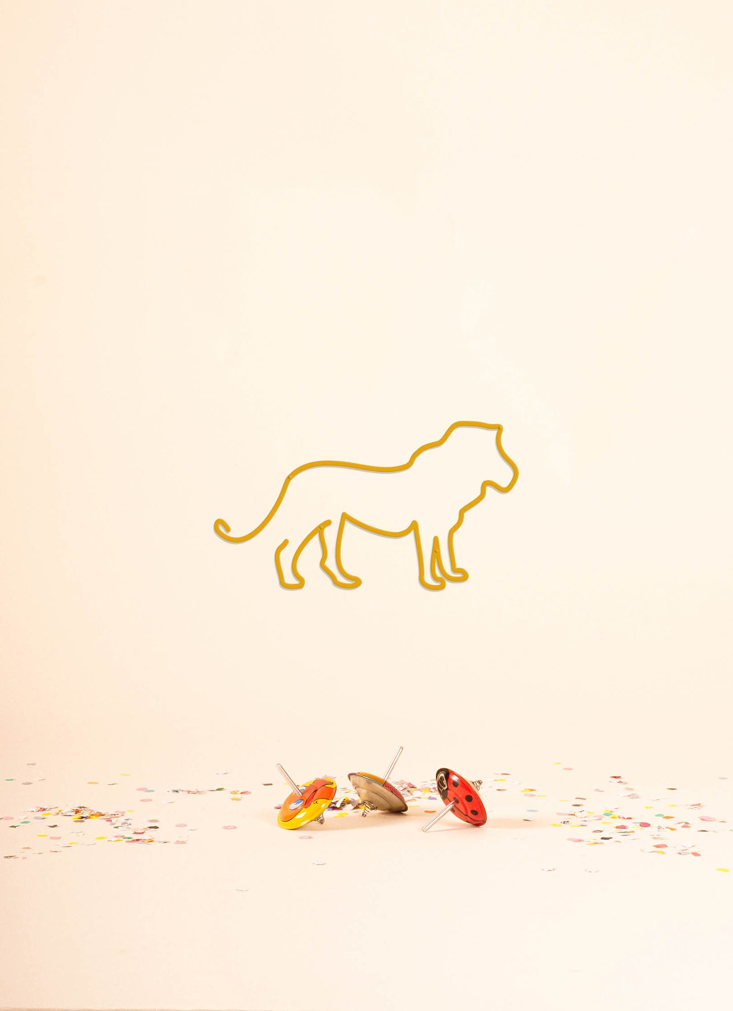 Silhouette Lion — The Line , Lyon