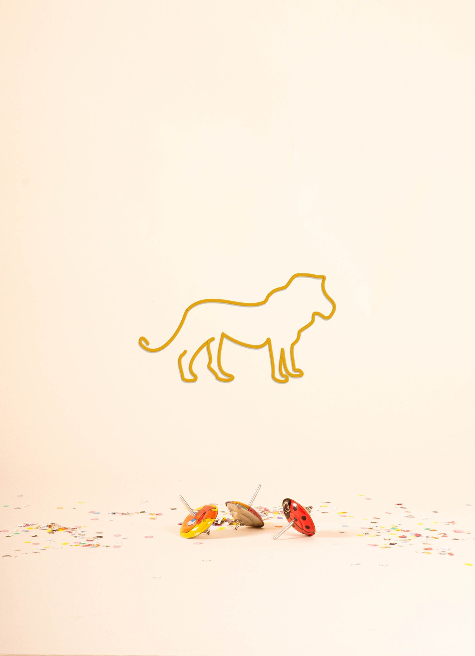 Silhouette Lion — The Line , Lyon