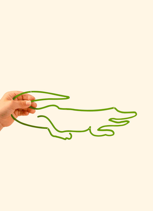 Silhouette Crocodile