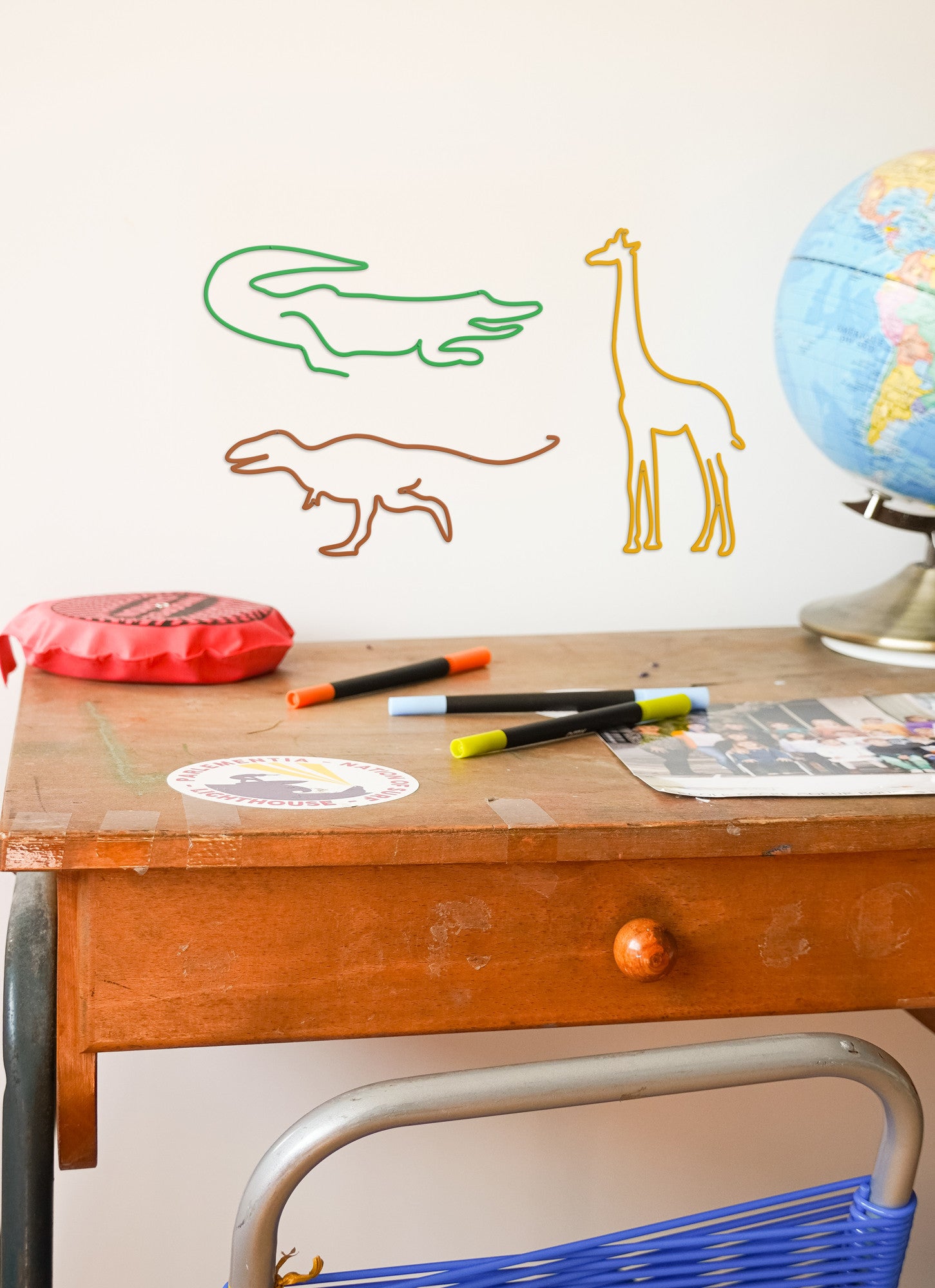 Silhouette Crocodile — The Line , Lyon