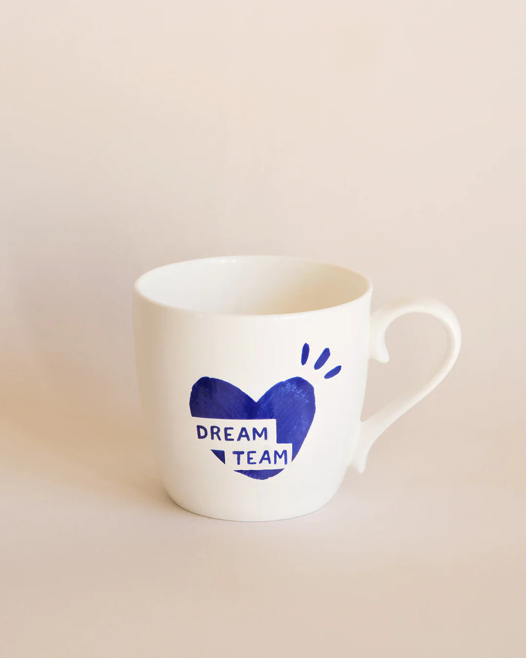 Mug coeur Dream team - Bleu — Émoi émoi , Lyon