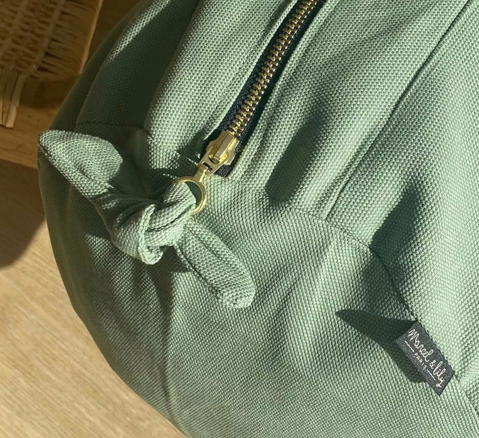 Sac polochon Sauge - L'aventure en amoureux