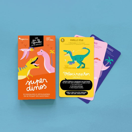 Jeu des 7 familles - Super dinos — Minus , Lyon