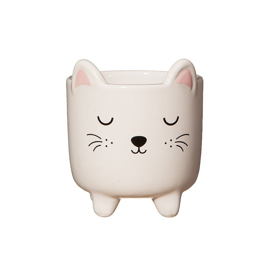 Mini pot chat sur pieds